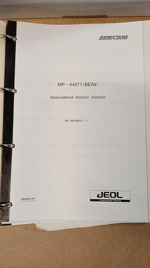 Used JEOL JSM-5410LV Scanning Microscope & Related Equipment (GH0-0)