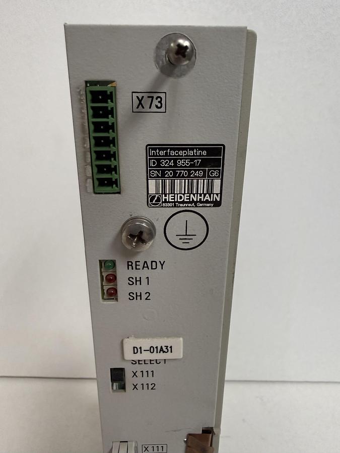 Used Heidenhain Interfaceplatine ID 324 955-17 G6 GHA-120 
