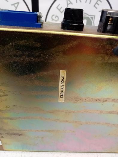 Used MITSUBISHI D70UBOO1832 Power Supply With Heidenhain 262 010 08 Encoder Cable 5M GH115