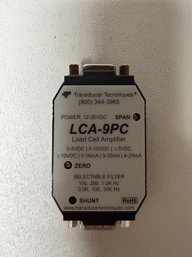 NEW Transducer Techniques Load Cell Amplifier LCA-9PC GHA-70 
