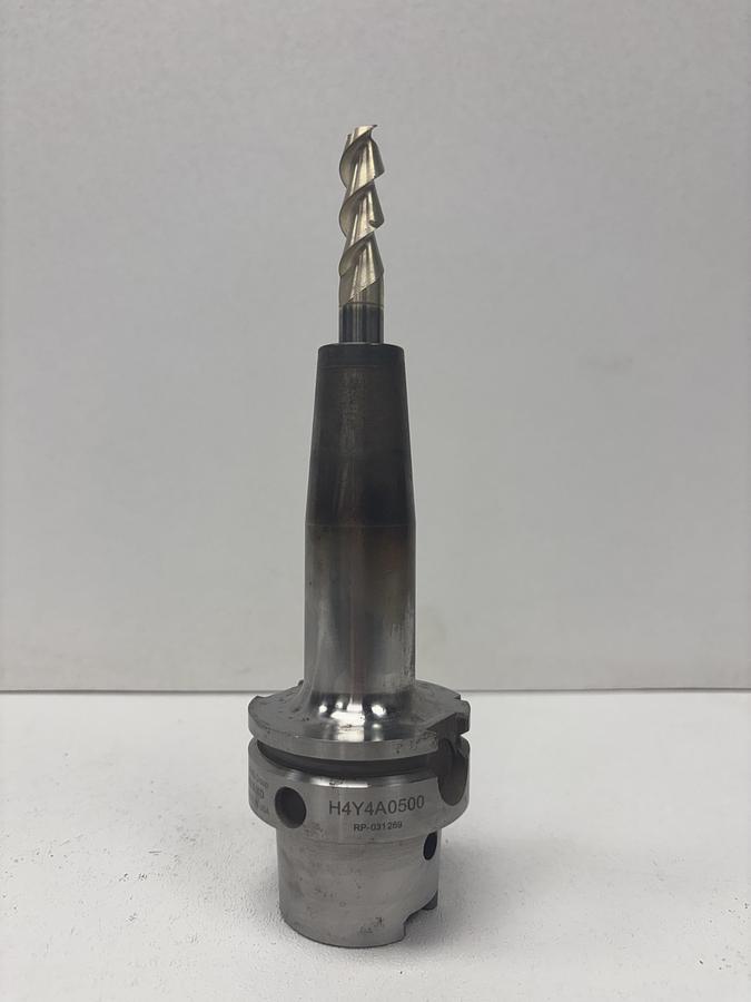 Used Command HSK Shrink Fit Tool Holder H4Y40500 GHC-28