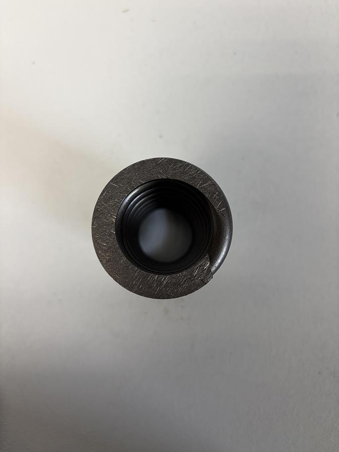 Used Tempered Steel Compression Spring, 4" Long 1.938" OD