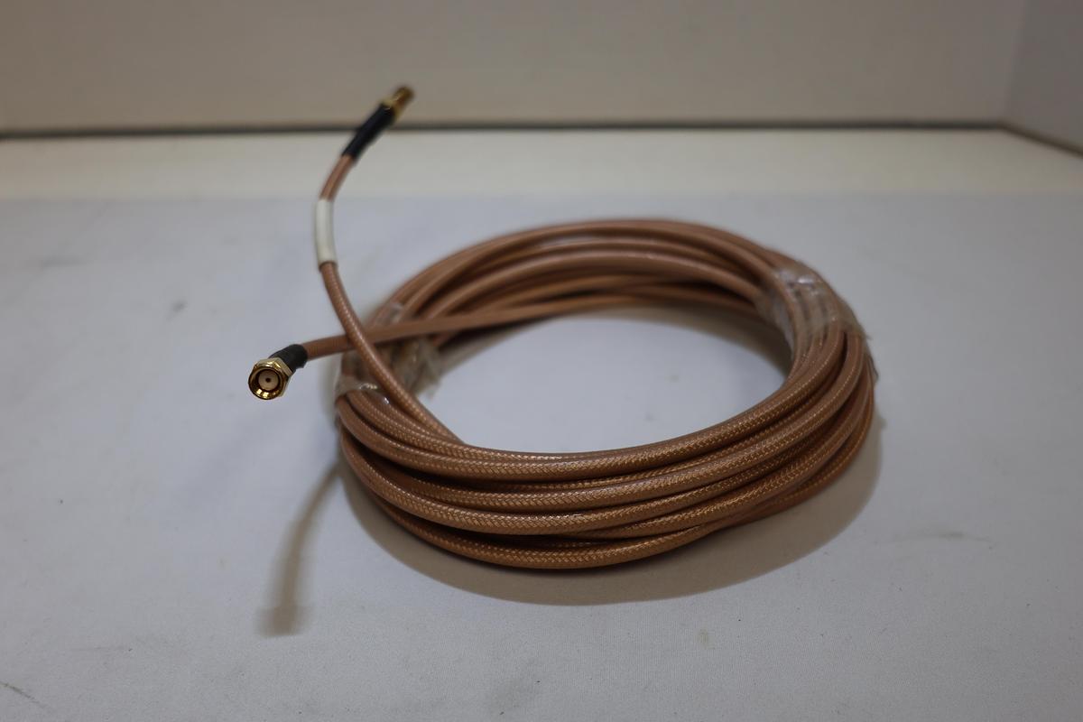 20-650-0140E REV02 RF Coax Cable Assembly SMA Male/Female 15 Ft New Tested