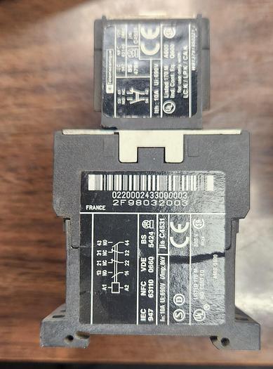 Used Telemecanique LA1KN11 Aux. Contact with CA4KN22 BW3 Coil: 24V DC 4 Pole 10A - GHA-99