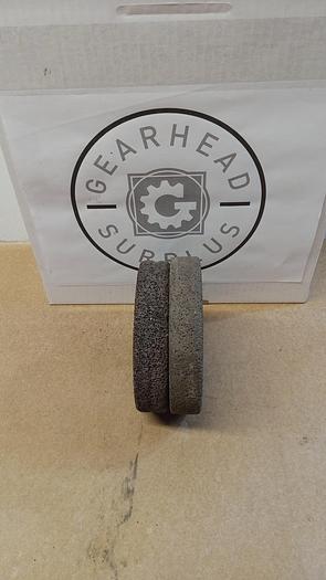 Used Lot of 2 Norton Grinding Wheels 6"x1"x5/8" GH504