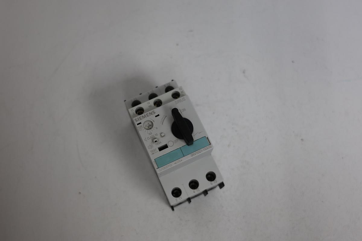 Used Siemens 3RV1021-1KA10 Motor Starter Protector