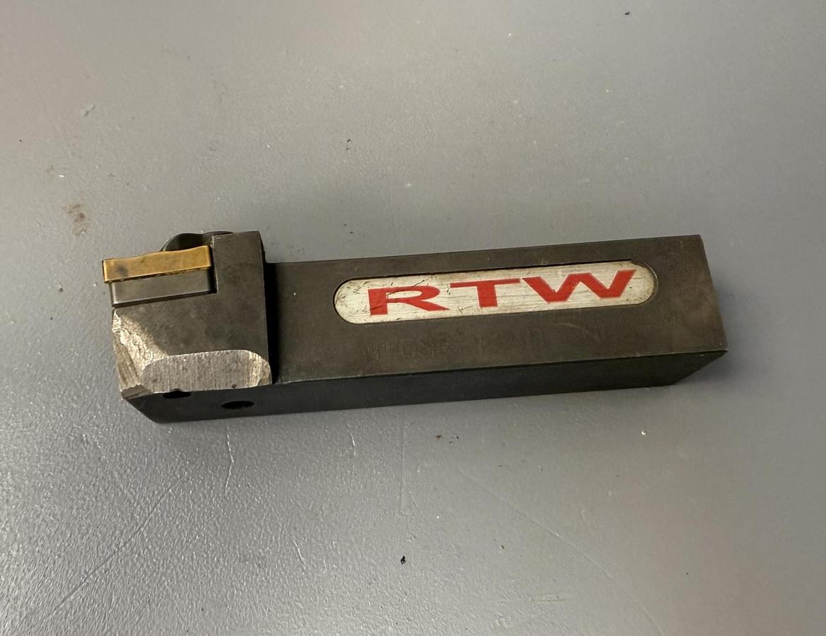 Used RTW MTGNR-1640 NC8 External Turning Tool Holder GHB-43 