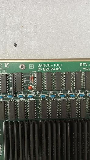 Used YASNAC YASAKAWA BOARD JANCD1021 REV DF8202440 