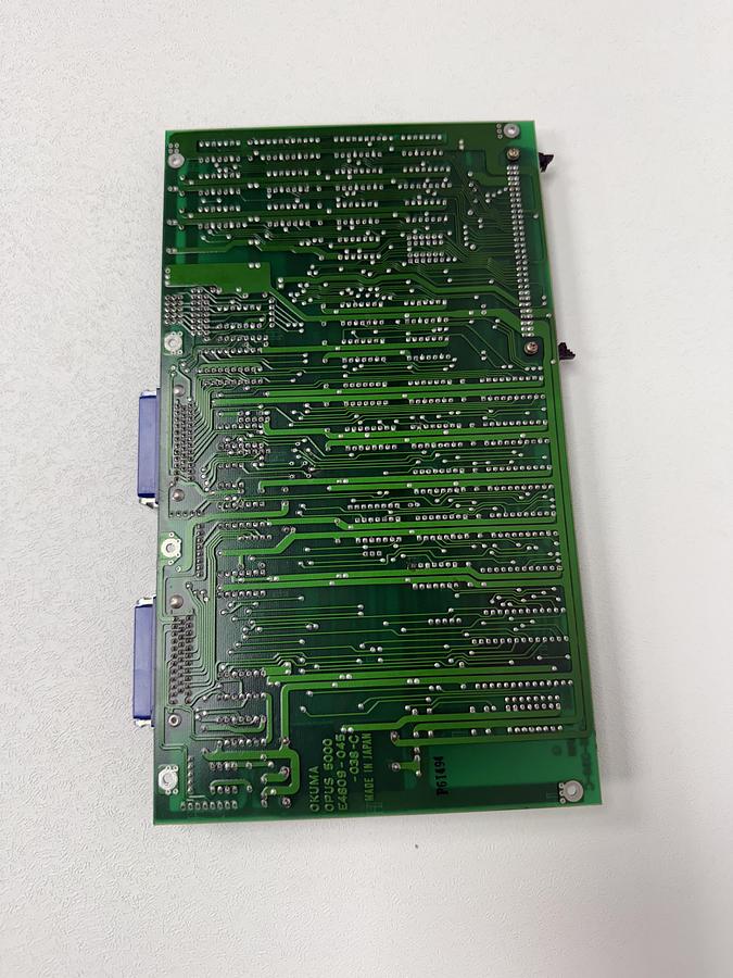 Used Okuma OPUS 5000 Main Card 3 Puncher, RS232C E4809-045-038-C GHA-31