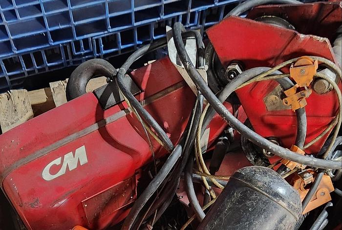 Parts Only CM Teckstar 2 Ton Electric Chain Hoist - Mdl RRT2