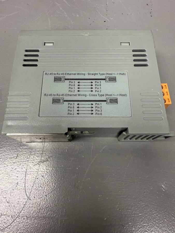 Used ICP DAS NS‑205 Unmanaged Industrial Ethernet Switch – 5‑Port GHC-37
