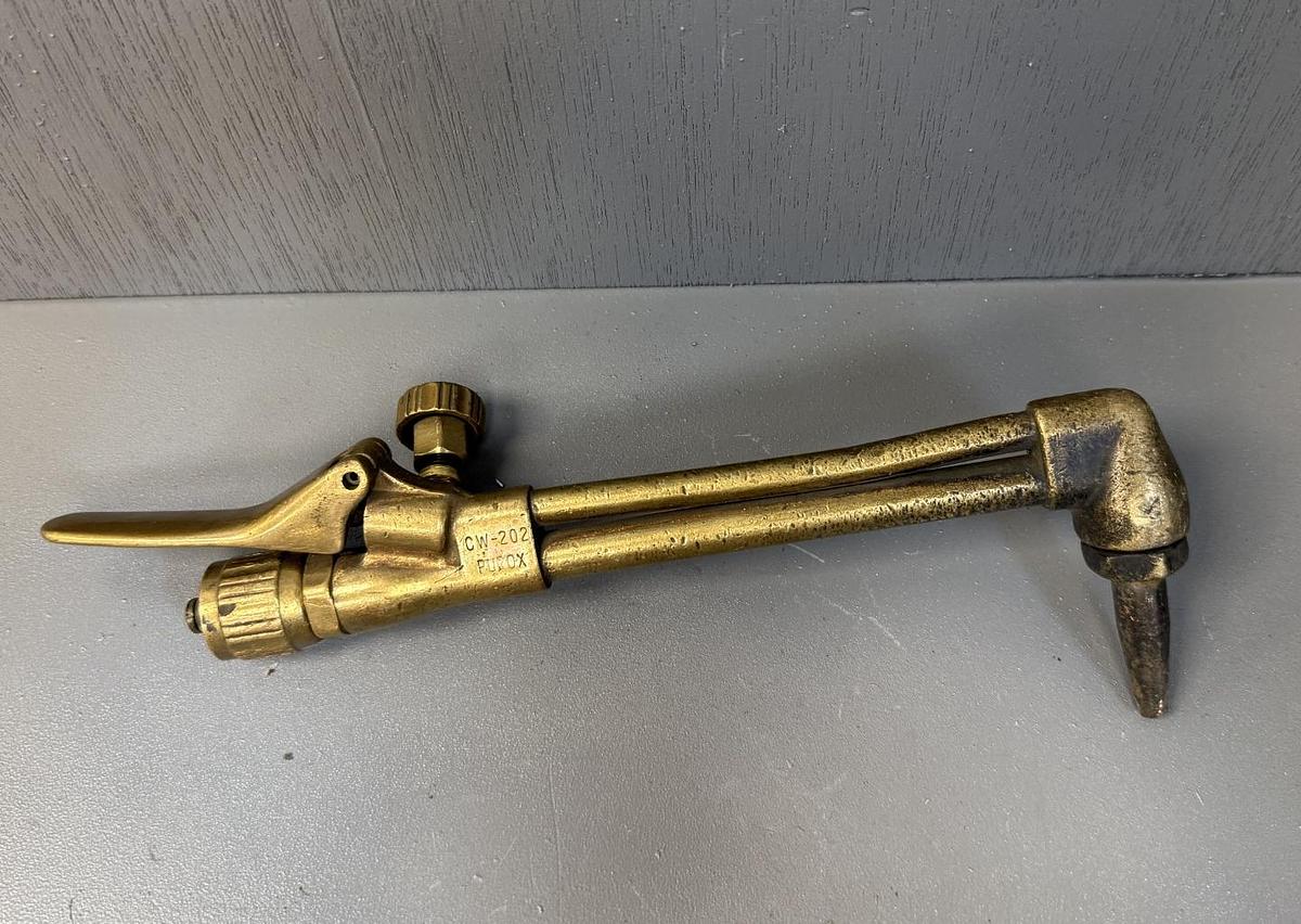 Used VINTAGE PUROX CW-202 CUTTING TORCH GHA-SS4