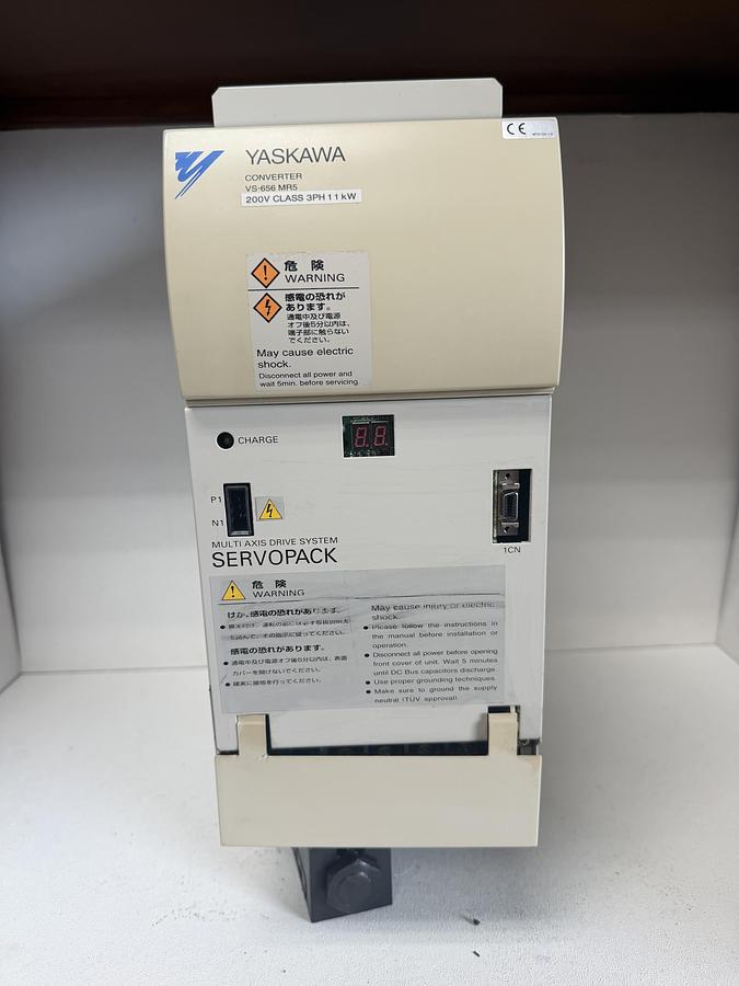 Used Yaskawa CIMR-MR5A2011 VS-656 MR5 Multi-Axis Converter Drive 200V 11kW 3-Phase GHC-49
