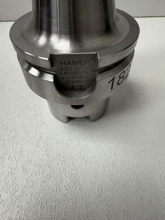 Used Haimer G 2.5 25000 A63.142/16Z 5/16"X6.30" 024387.3 Tool Holder GHC-28