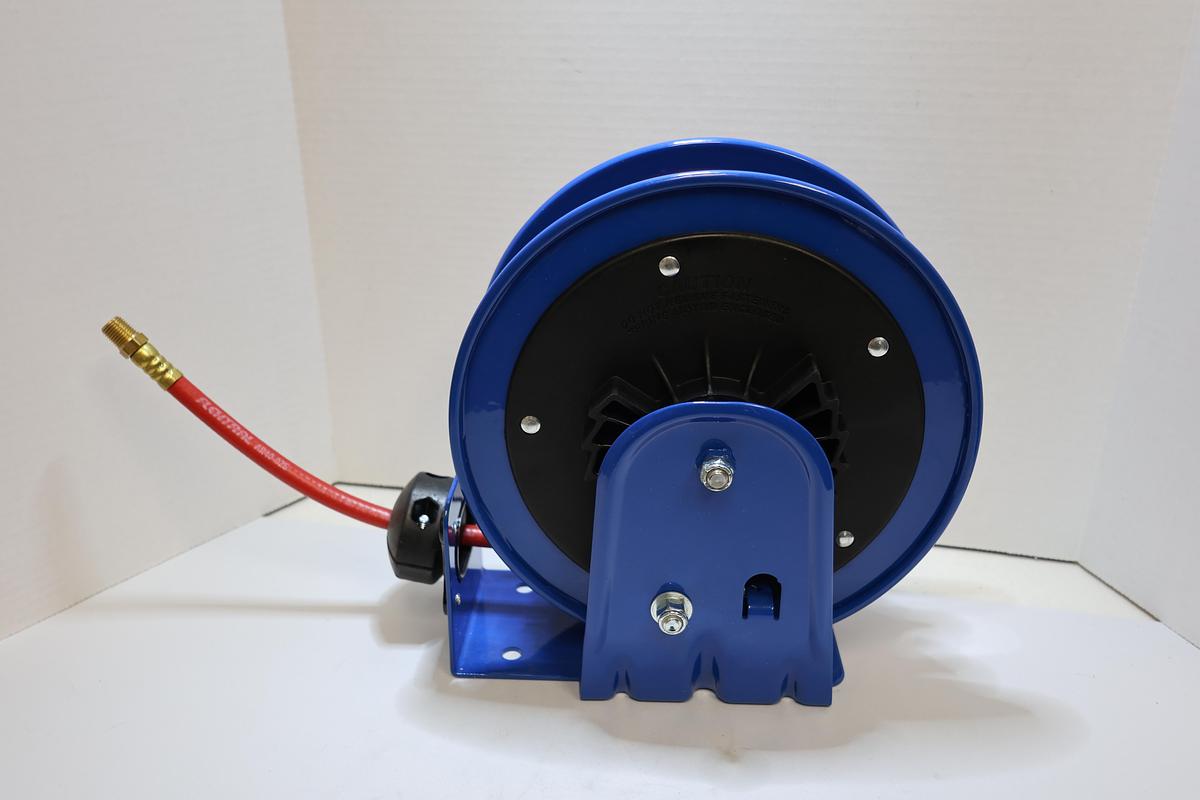 Coxreels LG-LP-115 Spring Retractable Air Hose Reel 1/4" x 15' New