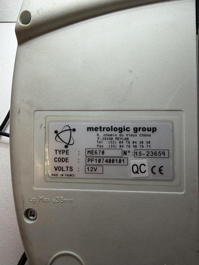 Used Metrologic ME670 Meter GHA-71