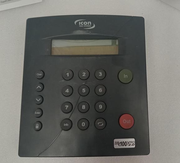 Used Icon Universal Time Clock SB-100 Pro 2.0 GH119-23