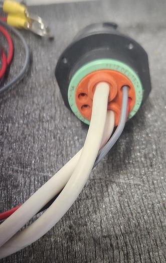 Used TE Connectivity Deutsch DPP24-18-6PN Connectors with wiring cable - GHA