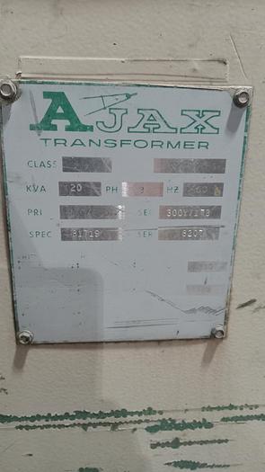 Used Ajax Transformer 20KVA Class AA 230/460V 3 Phase GH0-0