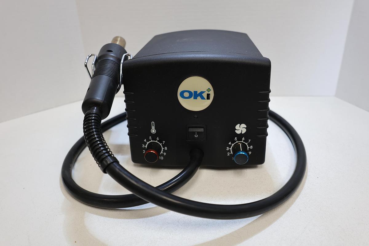 Used OKI HCT-900-11 Hot Air Soldering Desoldering Rework Station w/ Nozzle