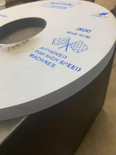 Used Norton 16"x1"x5" 5SG180-NVSB Grinding Wheel GHA-160