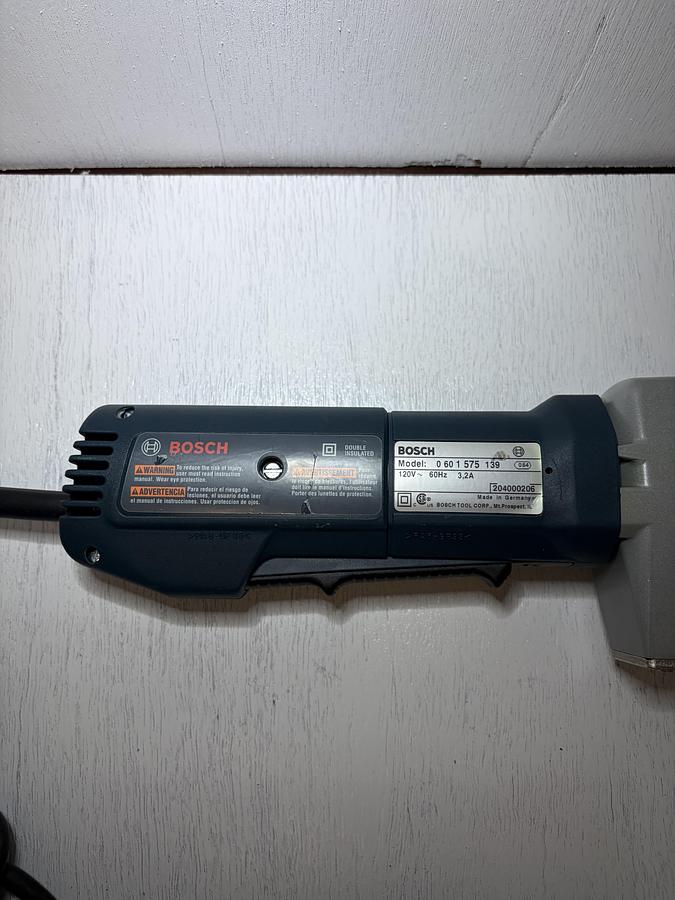 Used Bosch Professional Foam Rubber Cutter 1575A 120V-60Hz GHA-63
