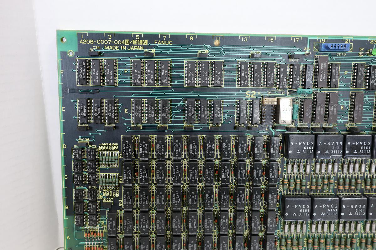 Used FANUC A20B-0007-0040/04A CNC Control PCB Board – Industrial CNC Module