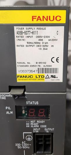 Parts Only Fanuc A06B-6077-H111 Servo Amp Module Series C - Parts Only - GHA-36
