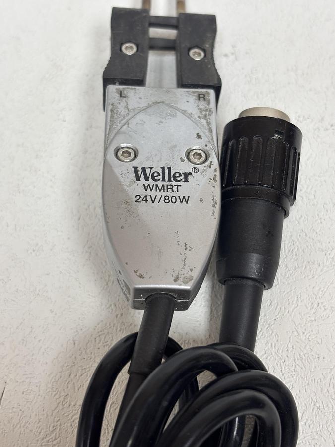 Used (LOT OF 2) Weller WMRT 24V / 80W – Micro Rework Tweezers GHC-31