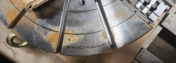 Samchully 40" HC-40 - Series Chuck, Adapter Plate & Flange GHB-00