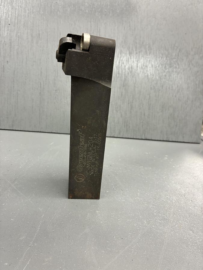 Used  Greenleaf C-MRGNL-204 Left-Hand Lathe Tool Holder – 1-1/4" Shank GHC-10