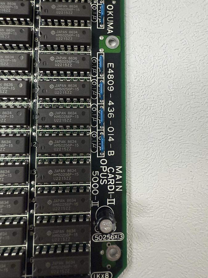 Used Okuma E4809-436-014-B Main Card ll Opus 5000 GHA-31