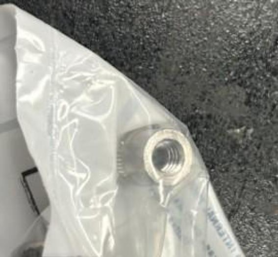 5 Pcs - 18-8 Stainless Steel Socket Nut 1/4"-20 Thread Size - New - GHGC-D8