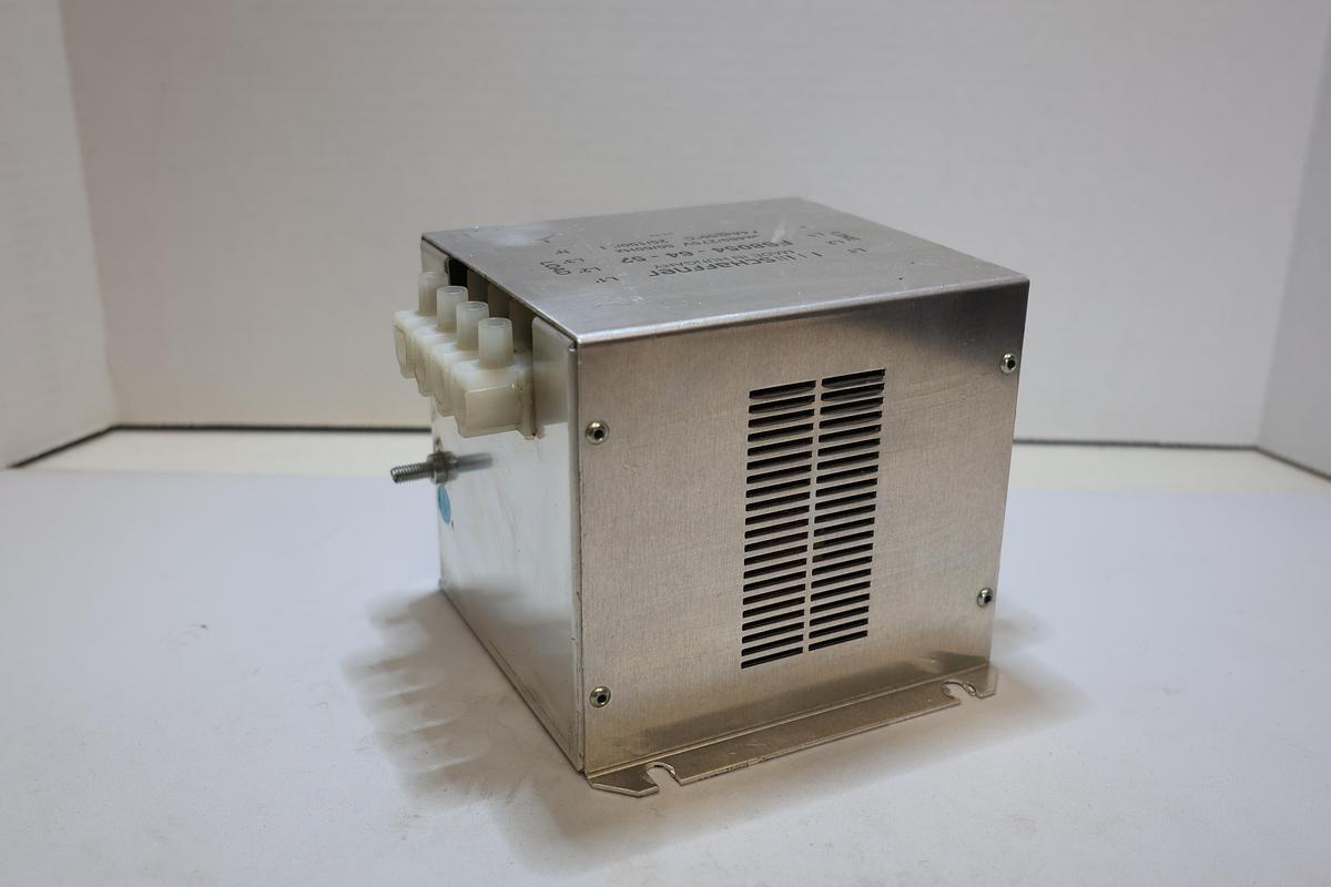 Used Schaffner FS8054-64-52 EMI/RFI Power Line Filter 480/275V 64A Industrial