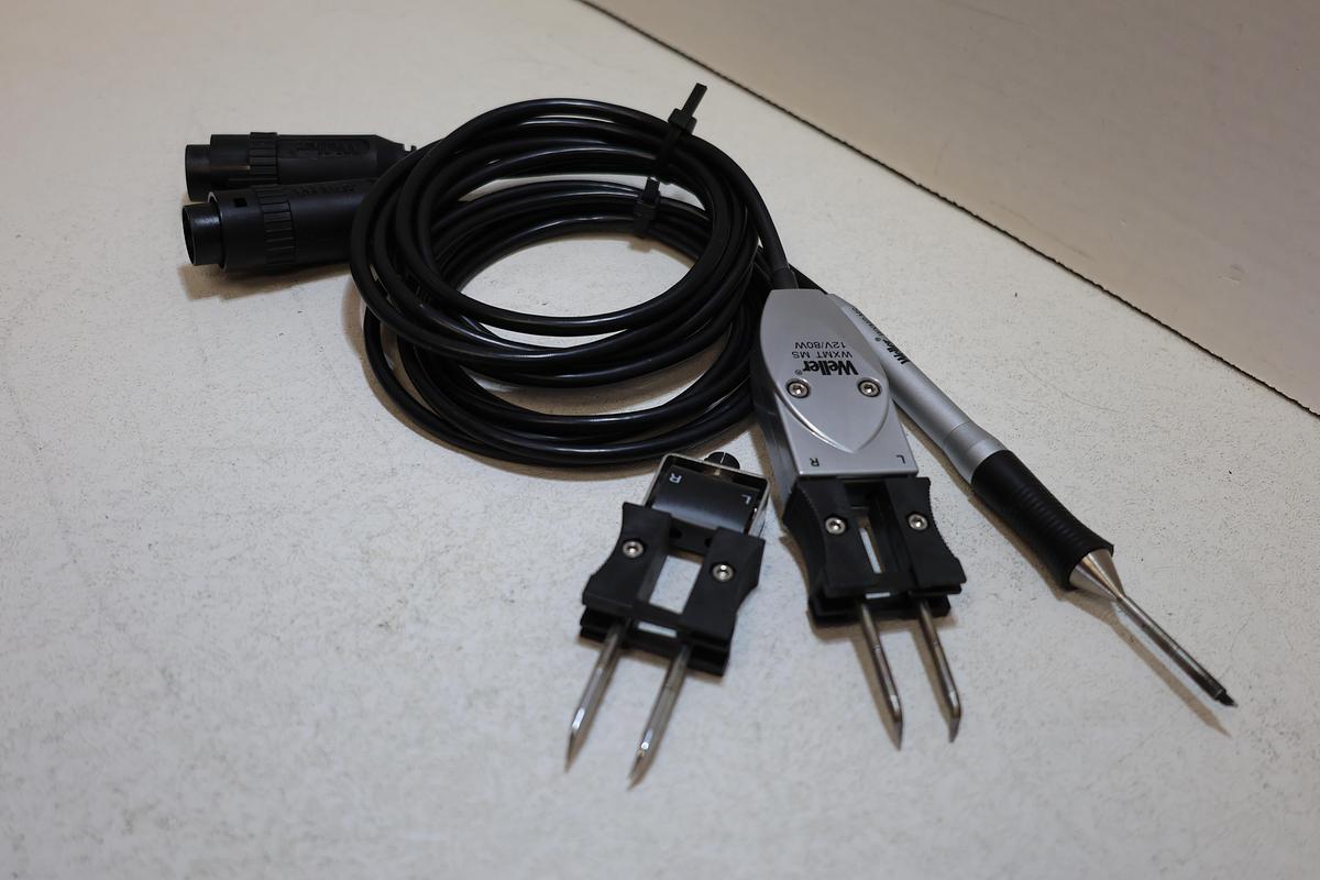 Used Weller WXMP MS & WXMT MS Micro Soldering Set + NEW Spare Tip Used