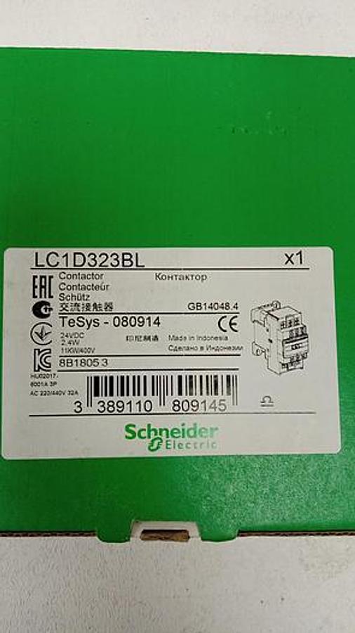 Used Schneider Electric LC1D323BL 24VDC Contactor GHC-26 
