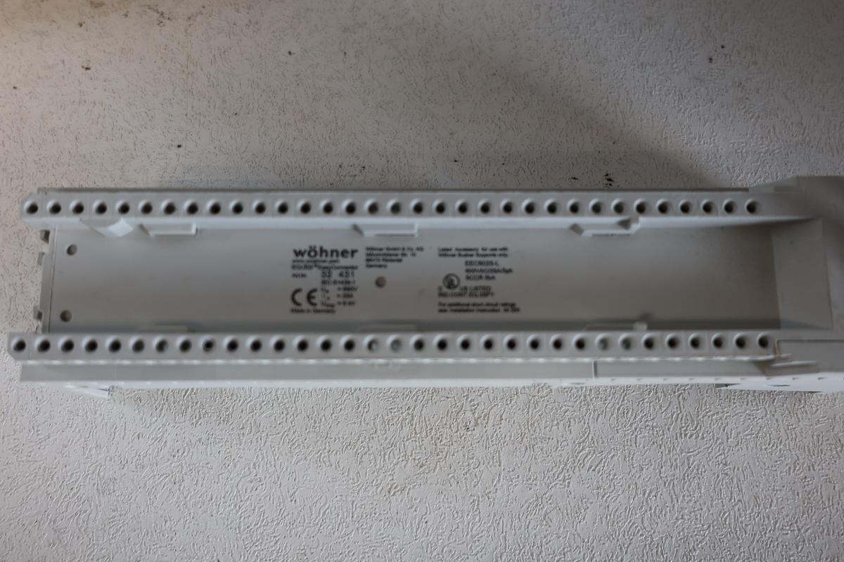 Used  Wohner EQUES easy connector 32 430 busbar 690V