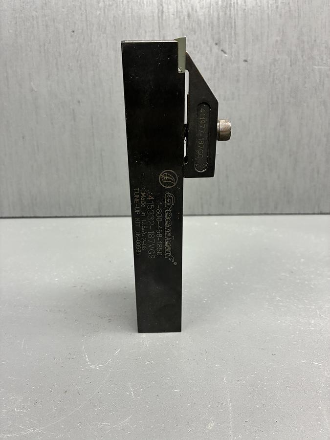 Used Greenleaf 415332‑187VGS Lathe Grooving / Profiling Tool Holder GHC-10