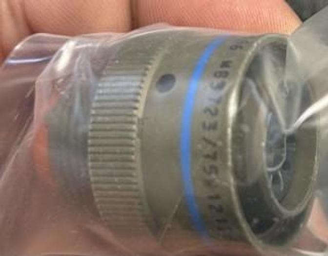 Used M83723/75W12126 Circular MIL Spec Connector PLUG ASSY - GHA-156-C0