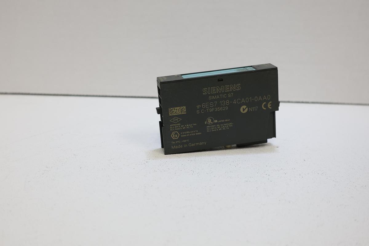 Used Lot of 2 Siemens 6ES7 138-4CA01-0AA0 SIMATIC ET200S Power Modules