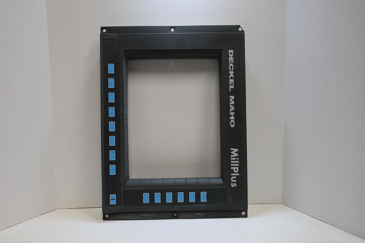 Used Deckel Maho MillPlus Control Panel Frame Plate 10.221.661 OEM