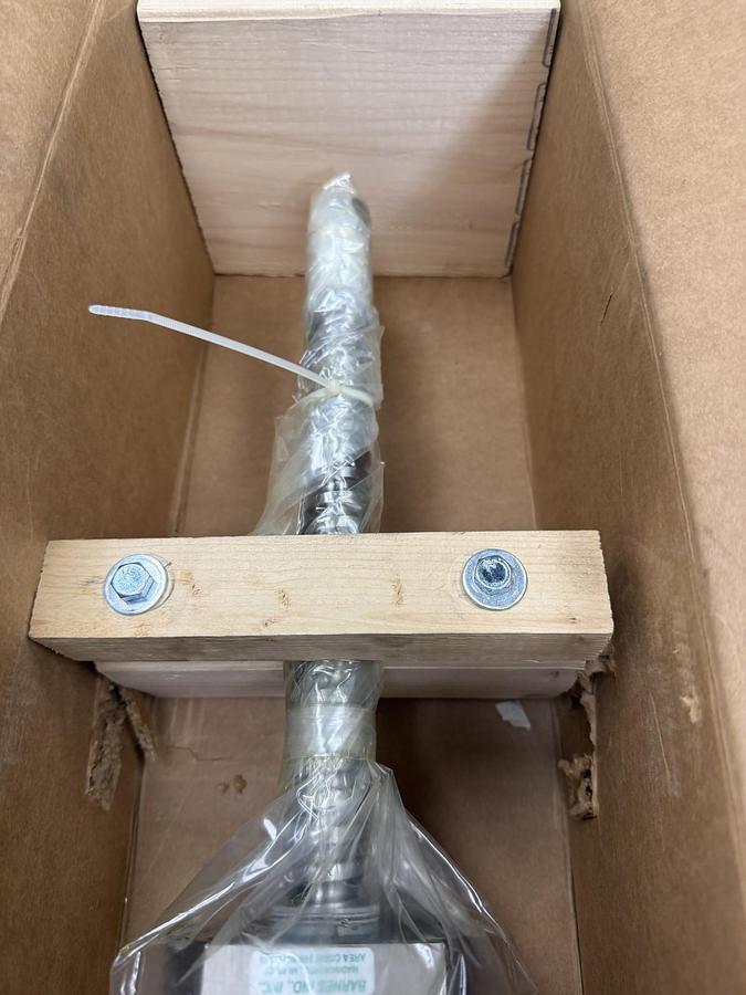 Used Barnes Intl NSK Y-Axis Ball Screw 1.259"x34" Z211A3206726 for Makino SNC64