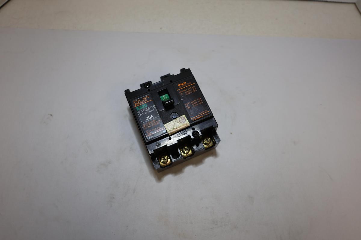 Used Fuji Auto Breaker EA33 30A 3 POLE GHA-157-C3