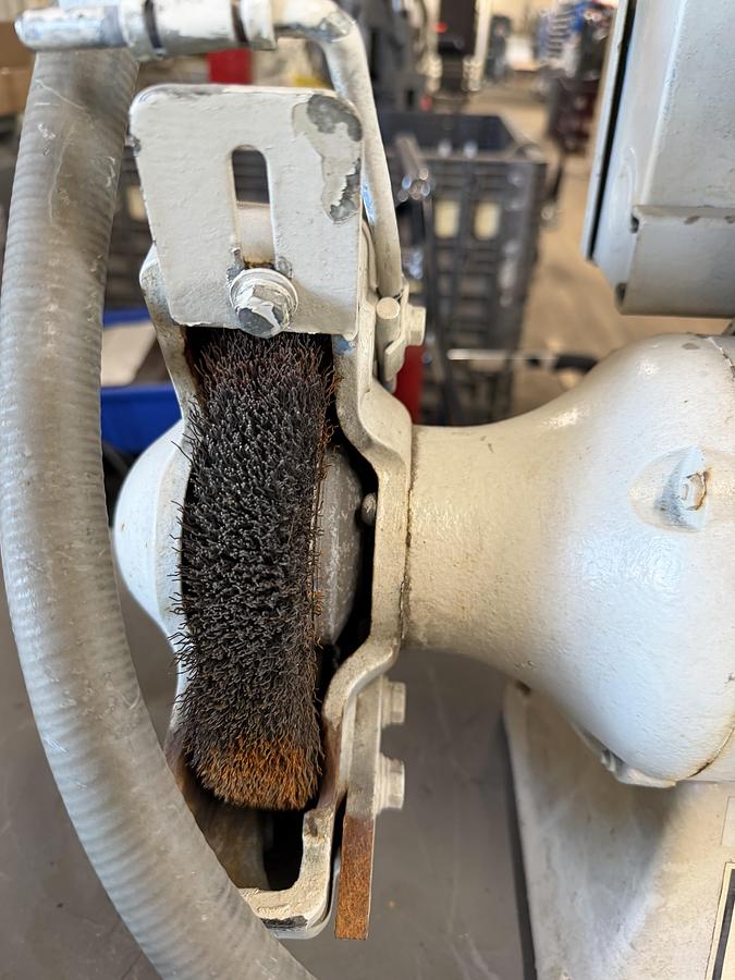 Used Baldor 8123wD 460V 3 Phase Bench Grinder/Buffer