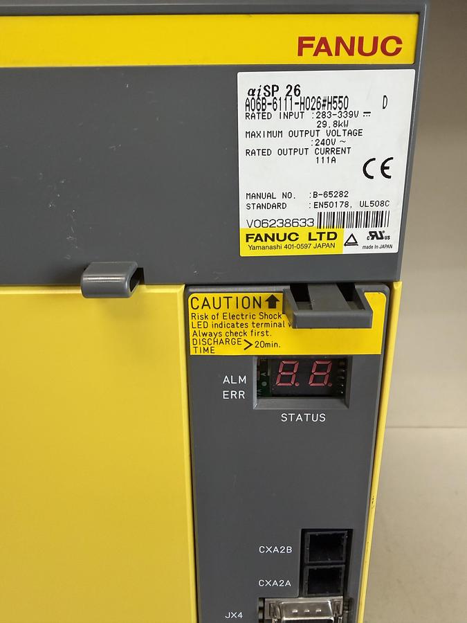 Used Fanuc A06B-6111-H026 Servo drive amplifier module