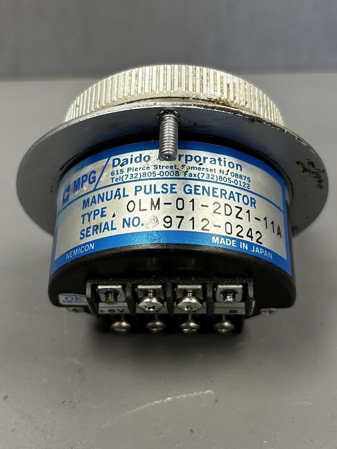Used Haas Daido OLM-01-2DZ1-11A Manual Pulse Generator MPG GHA-172