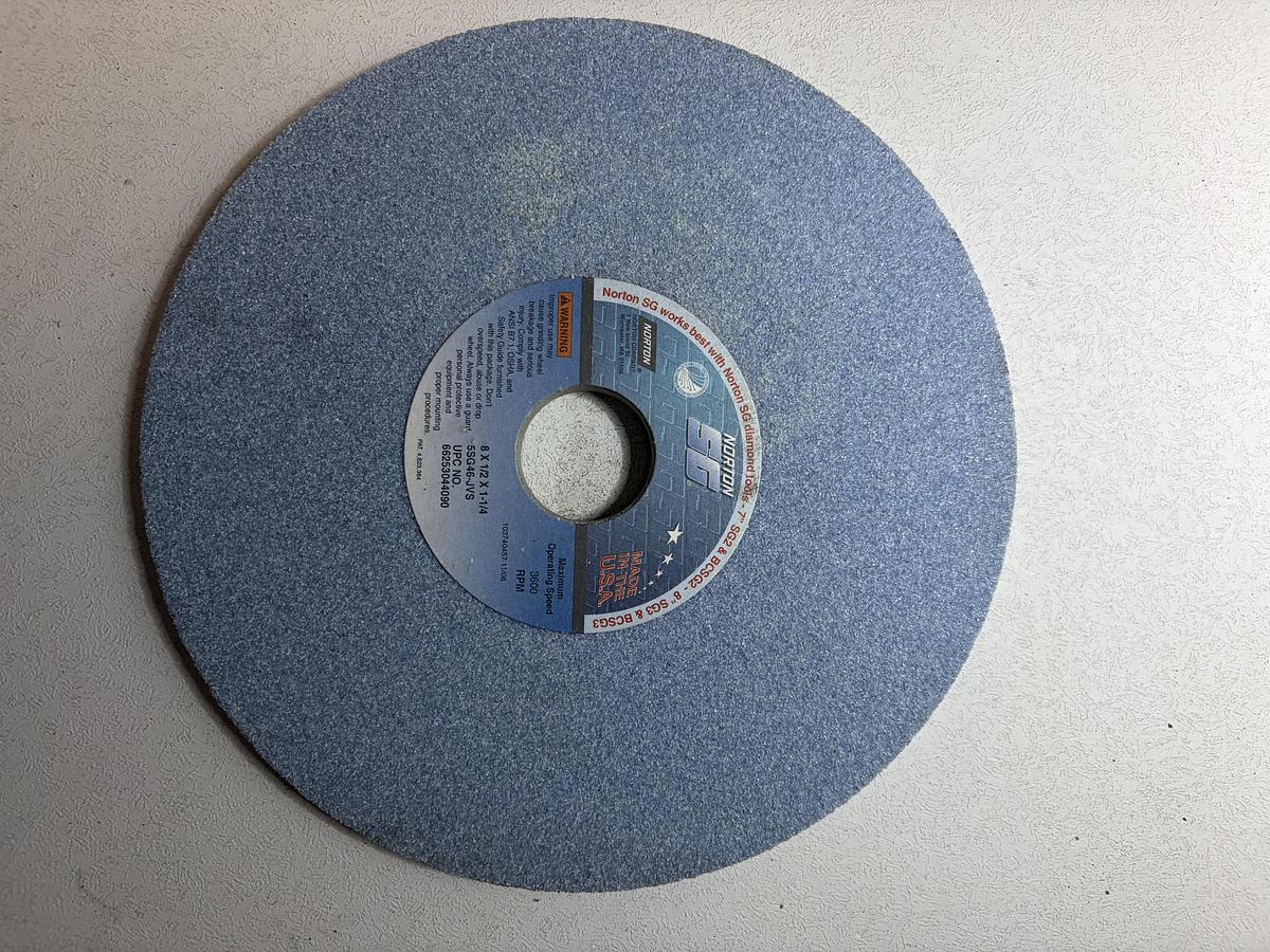 Norton 8 x 1/2 x 1-1/14 5SG46-JVS Grinding Wheel GHC-43