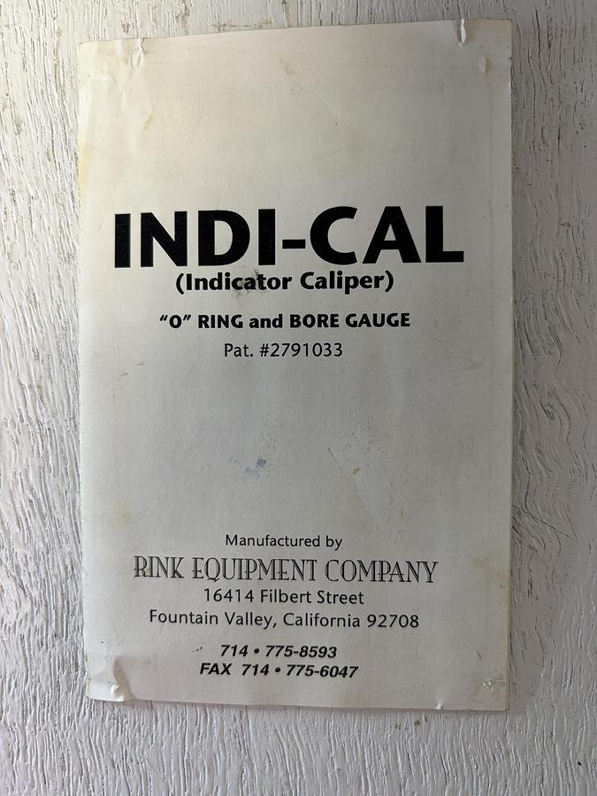 Used  Indi-Cal Only Caliper  GHA-178