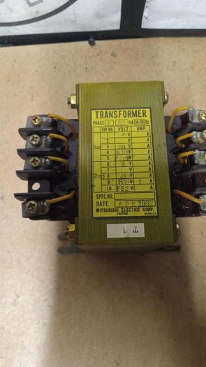 Used MITSUBISHI BT-5055 TRANSFORMER 1PH 50VA 50/60Hz - Used - Free Shipping- GHB-45