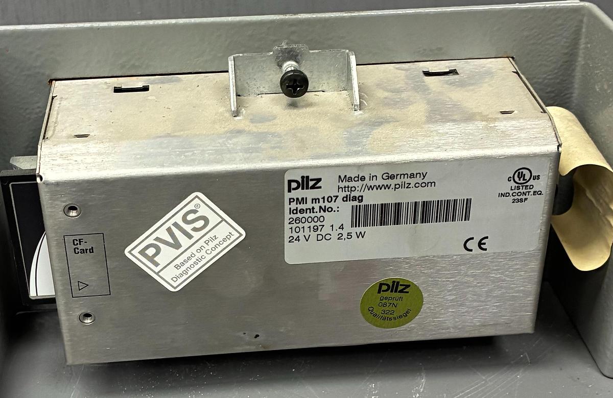 Used PILZ PMI M107 DIAG – 7” HMI Touch Panel Operator Terminal GHC-4